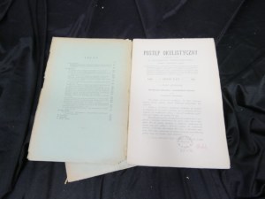Ophthalmic Progress Wicherkiewicz Yearbook five 1903 No. 6 and 7