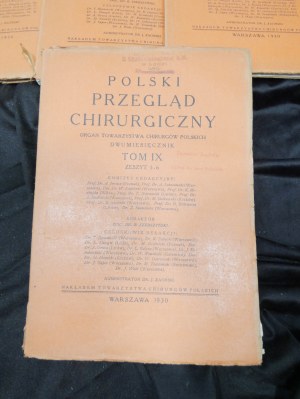 Polish Surgical Review IX 1930