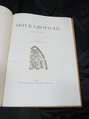 Artur Grottger : five cycles / [introduction] written by Wieslaw Juszczak 1958