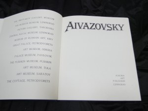 Aivazovsky album Aivazovsky / [comp. and introd. by Nikolai Novouspensky