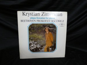 Krystian Zimerman, pianoforte - Beethoven/Prokofiev/Bacewicz - SX 1510 vinile