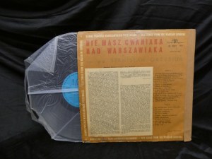 Nie Masz Cwaniaka Nad Warszawawiaka - Dawne Piosenki Warszawskich Przedmieście Stanisław Grzesiuk Vinyl