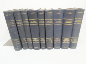 Dictionary of Commodities Volume 1- 9 complete.