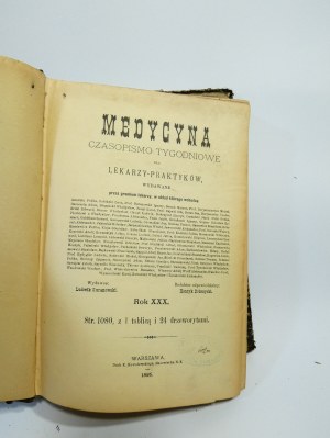 Medicine : a weekly journal for practicing physicians 1895 XXX