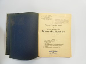 Manuskript Rudolf Steiner Geisteswissenschaftliche Menschenkunde Studies in the Humanities