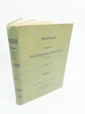 Mitteilungen der Deutschen Dendrologischen Gesellschaft 1925 Dendrologia