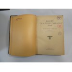 Reichs-Gesundheitsblatt 1942 Dziennik Zdrowia Rzeszy III rzesza Reichs Gesundheitsblatt III RZESZA