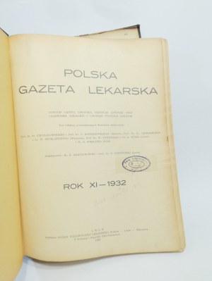 Polska Gazeta Lekarska ROK XI 1932