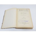 MEDYCYNA 1882 TOM X czasopismo tygodniowe dla lekarzy praktyków / [redaktor J. Rogowicz].