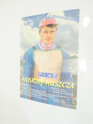 Affiche de l'autodrome de Huszcza