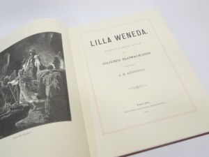SLOWACKI Juliusz - LILLA WENEDA Tragedya in five acts Illustrations by ANDRIOLLI Reprint BGW 1991 Leipzig