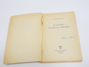W 80 dni dookoła świata / Juliusz Verne 2. Auflage 1952 ; il. M. Koscielniak].