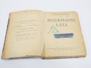 Bezgrzeszne lata / Kornel Makuszyński 1925