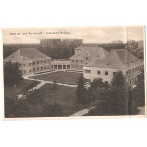 POCZTÓWKA OSTSEEBAD KOLBERG KOŁOBRZEG Standort- und Kurlazarett
