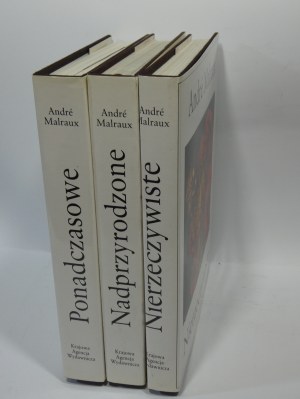 Malraux Andre Die Verwandlung der Götter Bd. I - Das Übernatürliche Bd. II - Das Unwirkliche Bd. III - Zeitlos