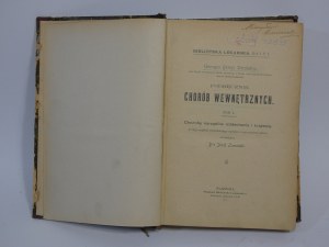 Handbook of internal diseases Dieulafoy Zawadzki 1903