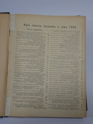 MEDICINE 1934 : a biweekly Dydyński's journal