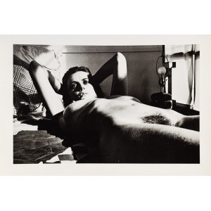Helmut Newton, Fiona Lewis in Los Angeles, 1976 z teki ''Special Collection 24 photos lithographs'', 1980