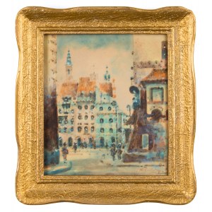 Marian PUCHALSKI (1912-1970), Entrance to the Old Town Square in Warsaw