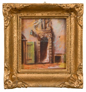 Marian PUCHALSKI (1912-1970), Portal ze statkiem