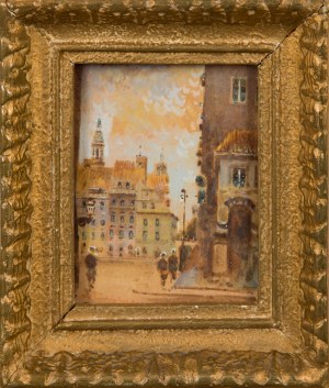 Marian PUCHALSKI (1912-1970), Wejście na Rynek Starego Miasta