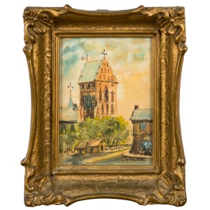 T. REMBOWSKI (I połowa XX w.), Widok na kościół