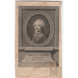 Pierre Alexandre Tardieu (1756-1844) - 18th Century Portrait of Stanislaus Augustus Poniatowski