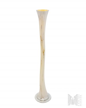 Vase mit Flöte - Glashütte Krosno (?)