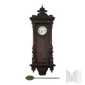 19th Century Vein Clock L. Janikowski Lvov - Mühlhauser & Pleskot.