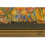 Irena Krzywinska (1922-2017) Paesaggio acquatico estivo 1976