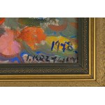Irena Krzywińska (1922-2017) “Martwa Natura - Kwiaty z Wazonie” 1978 Rok