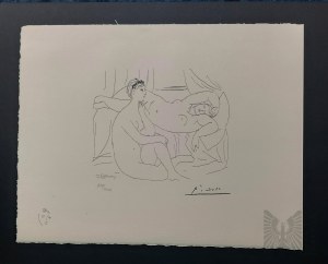 Pablo Picasso (1881-1973) - Deux femmes au repos