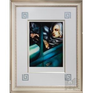 Tamara Lempicka (1898-1980), Self-Portrait in a Blue Bugatti (2014)