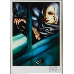 Tamara Lempicka (1898-1980), Self-Portrait in a Blue Bugatti (2014)