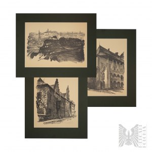 Jan Kanty Gumowski (1883-1946) - Set of 3 lithographs