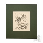 Stanisław Ostoja-Chrostowski (1900 - 1947) - Set di 8 xilografie dal ciclo Siberia, 1936