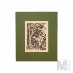 Henryk Rodakowski (1823-1894) e altri - Serie di 9 xilografie