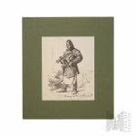 Henryk Rodakowski (1823-1894) e altri - Serie di 9 xilografie