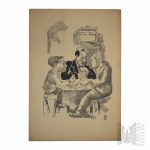 Gustaw Rogalski (1887-1939) - Gorgona - vollständige Mappe mit 8 Autolithographien, 1933