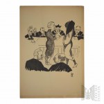 Gustaw Rogalski (1887-1939) - Gorgona - vollständige Mappe mit 8 Autolithographien, 1933