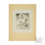 Hieronim Skurpski (1914-2006) - Teka 9 ilustracji do Fraszek Jana Kochanowskiego, 1947
