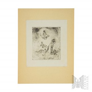 Hieronim Skurpski (1914-2006) - Teka 9 ilustracji do Fraszek Jana Kochanowskiego, 1947