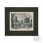 Antoni Suchanek (1901-1982) - Set of 3 autolithographs from the portfolio Warsaw,1945