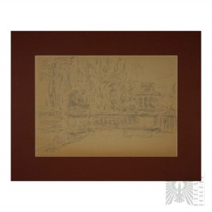 Tadeusz Cieślewski - Ojciec (1870-1956) - Zestaw 3 rysunków