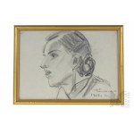 Romuald Smorczewski (1901-1962) Profil Kobiety, 1962 Rok