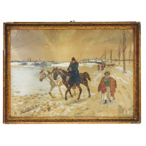 Wacław Tracewski (1865-1904), - Paesaggio invernale