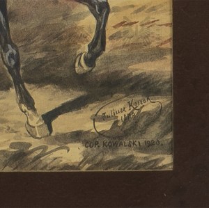 Kowalski (XX Wiek, 1920r) Tadeusz Kościuszko na Koniu według Juliusza Kossaka