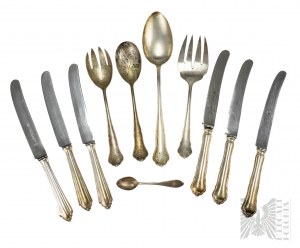 Germany, Silver (0.800) Cutlery Set
