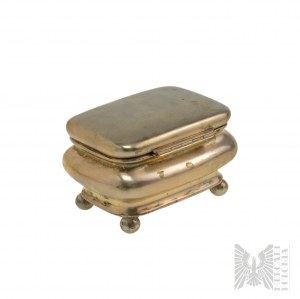 19. Jahrhundert - Silber (0.750) Baron's Box Zuckerdose - Preußen/Deutschland