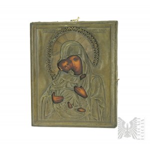 XIX/XX century Icon of the Holy Mother of God 